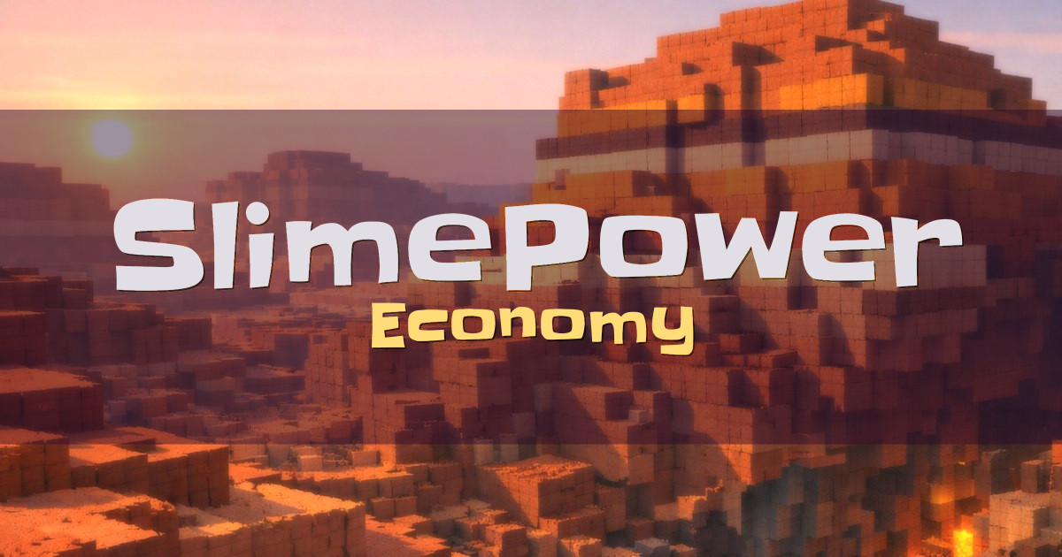 SlimePower Economy Minecraft server