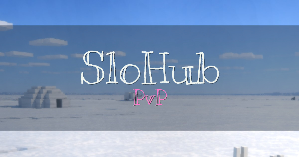 SloHub PvP Minecraft server