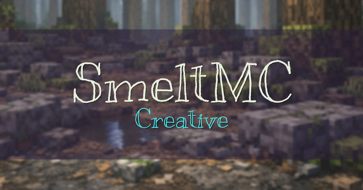 SmeltMC Creative Minecraft server