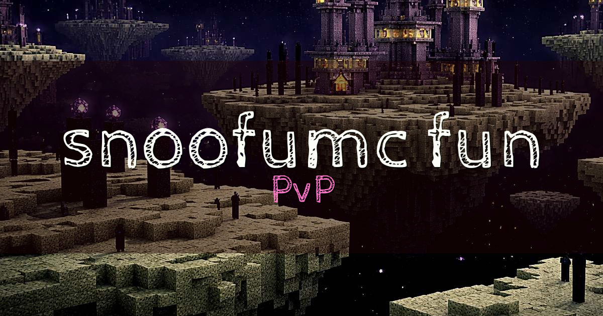 snoofumc.fun PvP Minecraft server