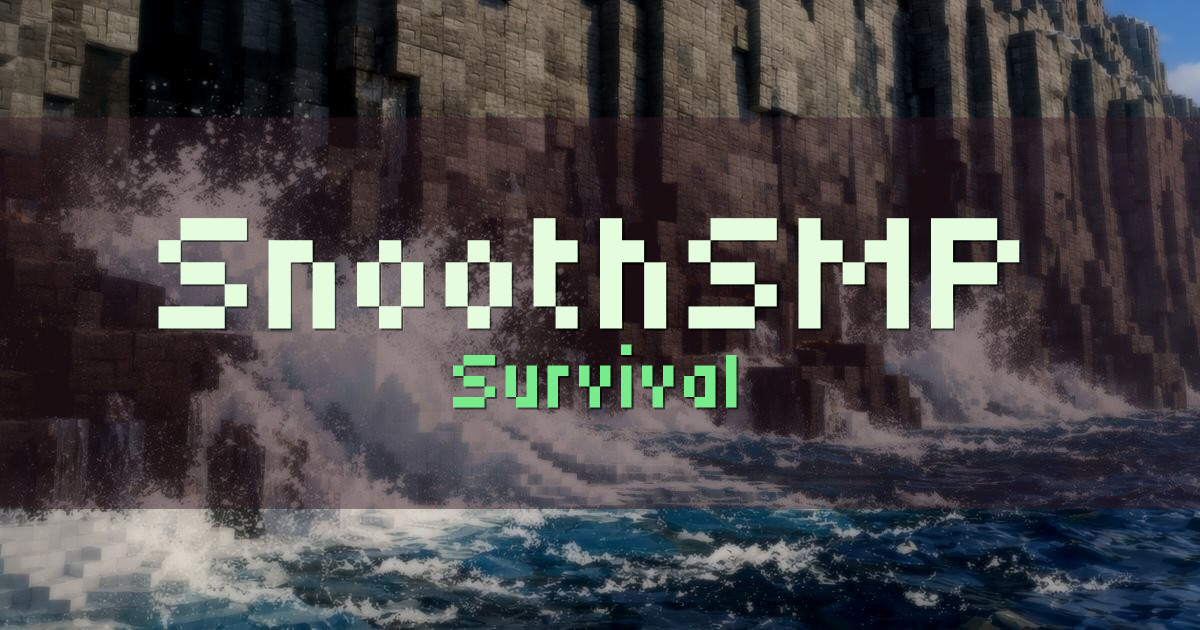 SnoothSMP Survival Minecraft server