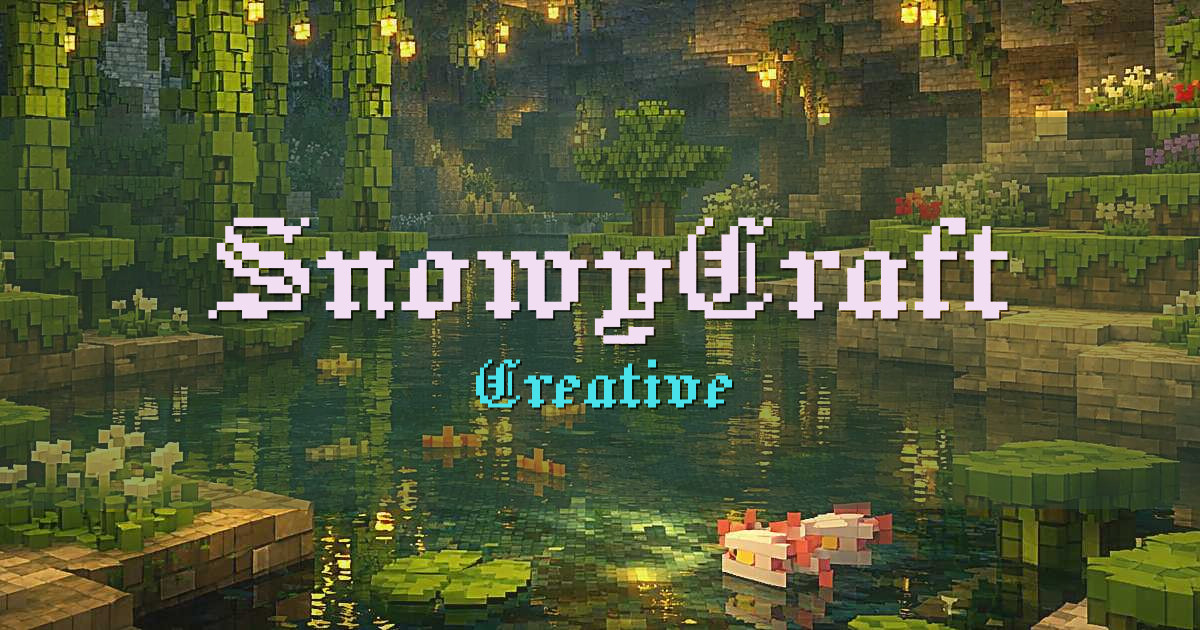 SnowyCraft Creative Minecraft server