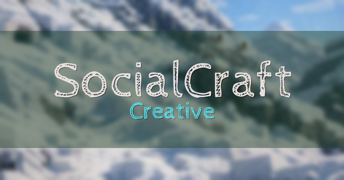 SocialCraft Creative Minecraft server