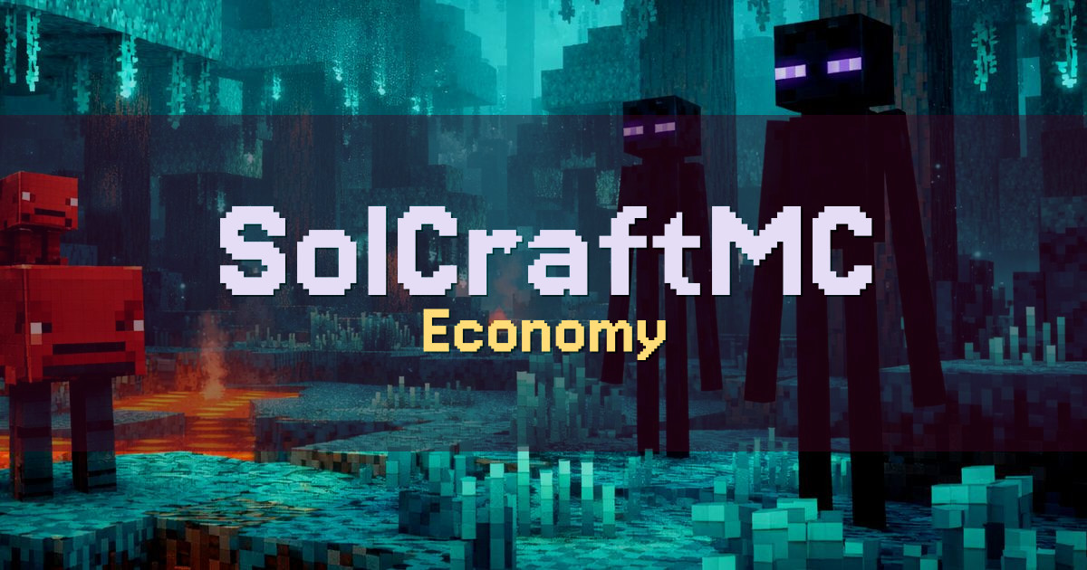 SolCraftMC Economy Minecraft server