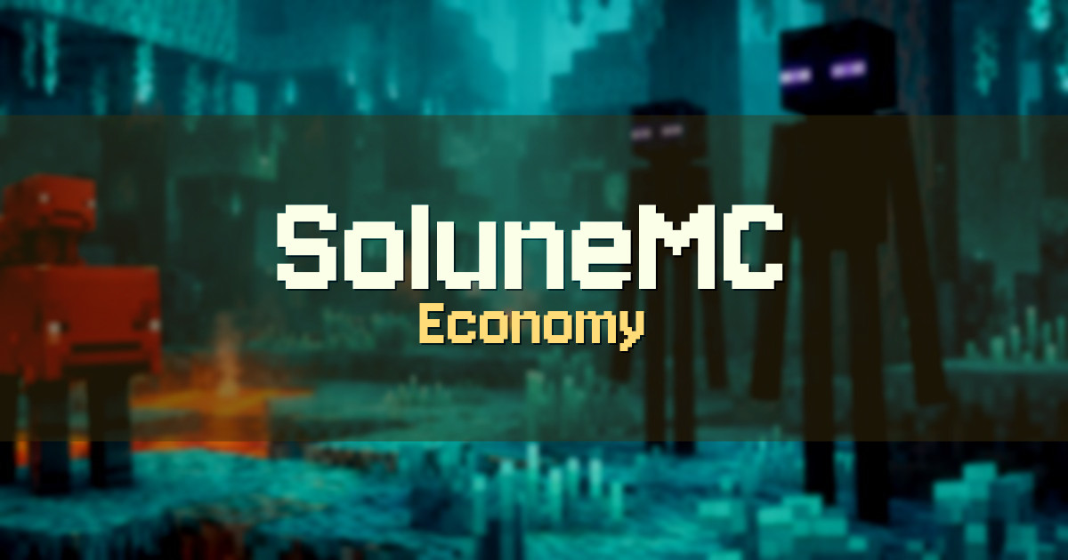 SoluneMC Economy Minecraft server