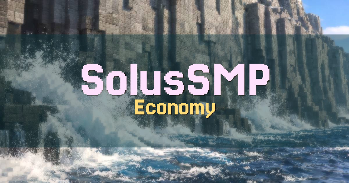 SolusSMP Economy Minecraft server
