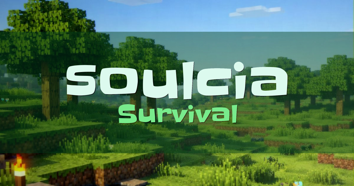 soulcia Survival Minecraft server