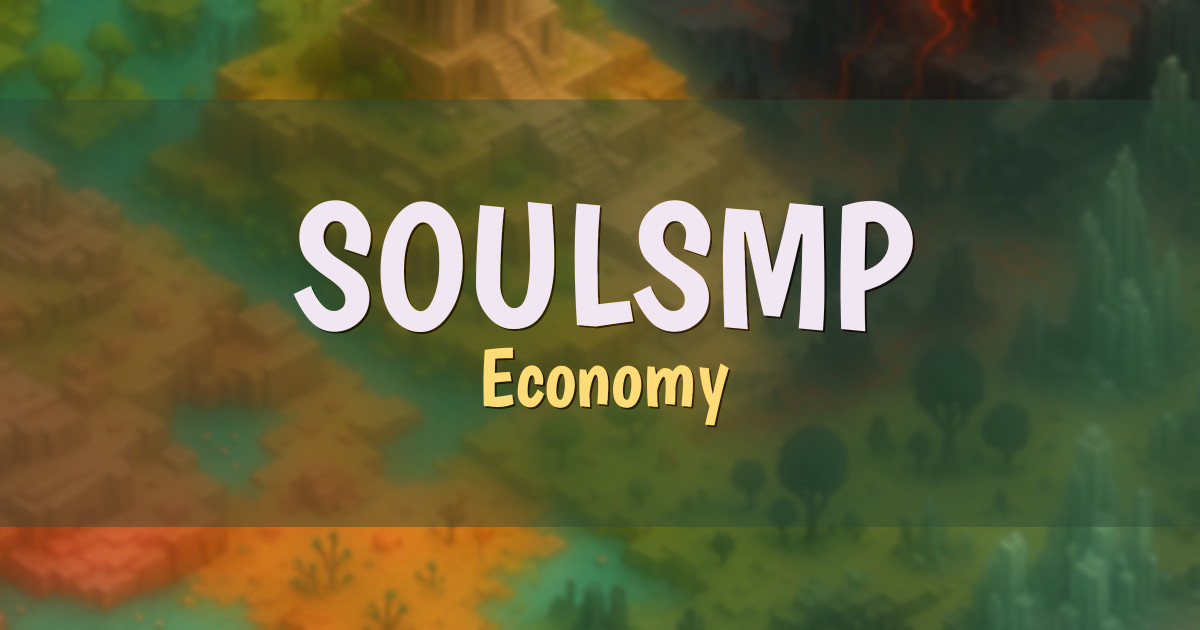 SOULSMP Economy Minecraft server