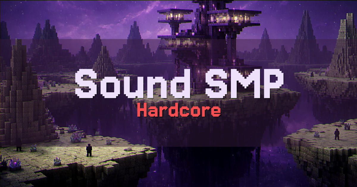 Sound SMP Hardcore Minecraft server