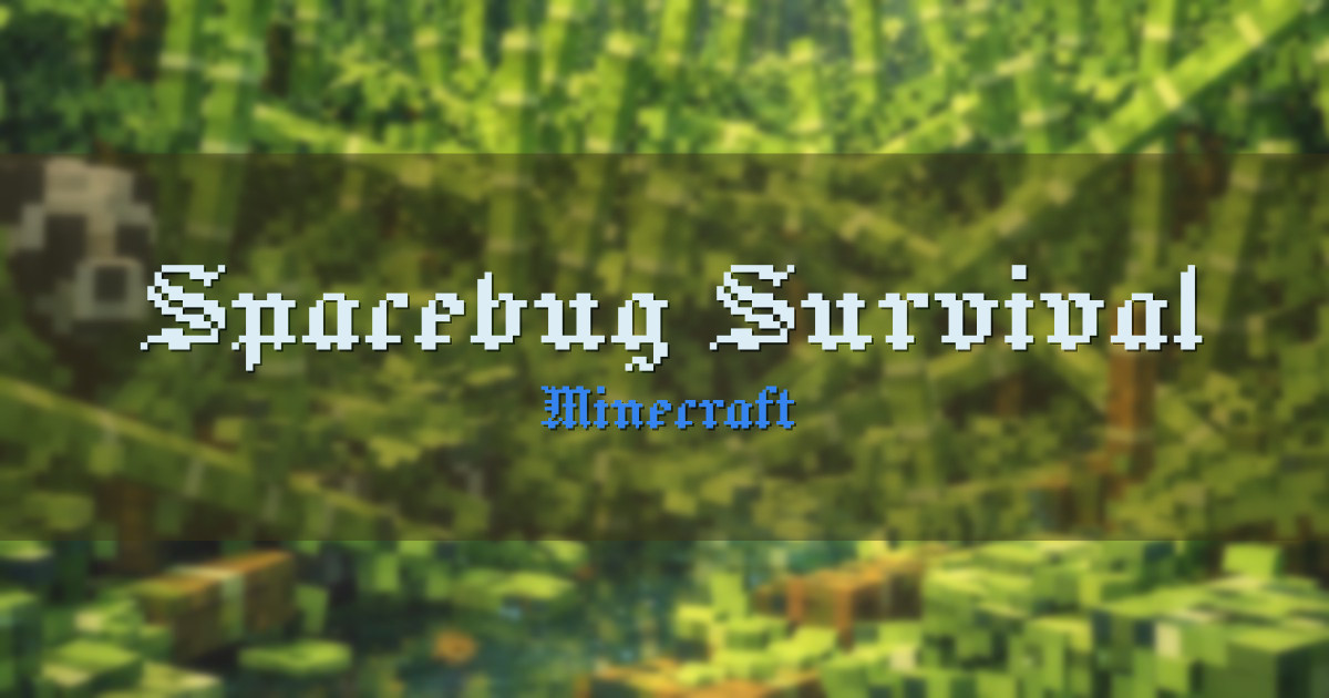 Spacebug Survival Server Minecraft server