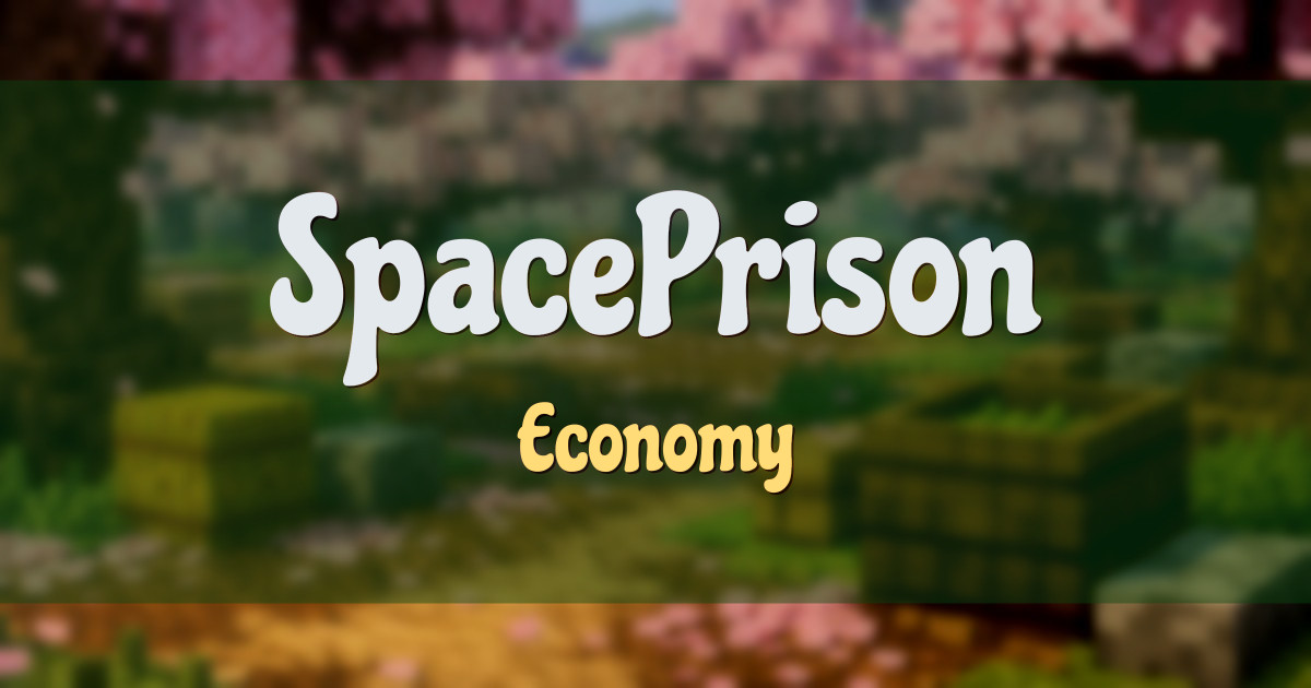 SpacePrison Economy Minecraft server