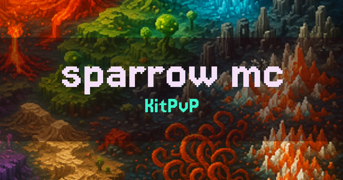 sparrow mc KitPvP Minecraft server