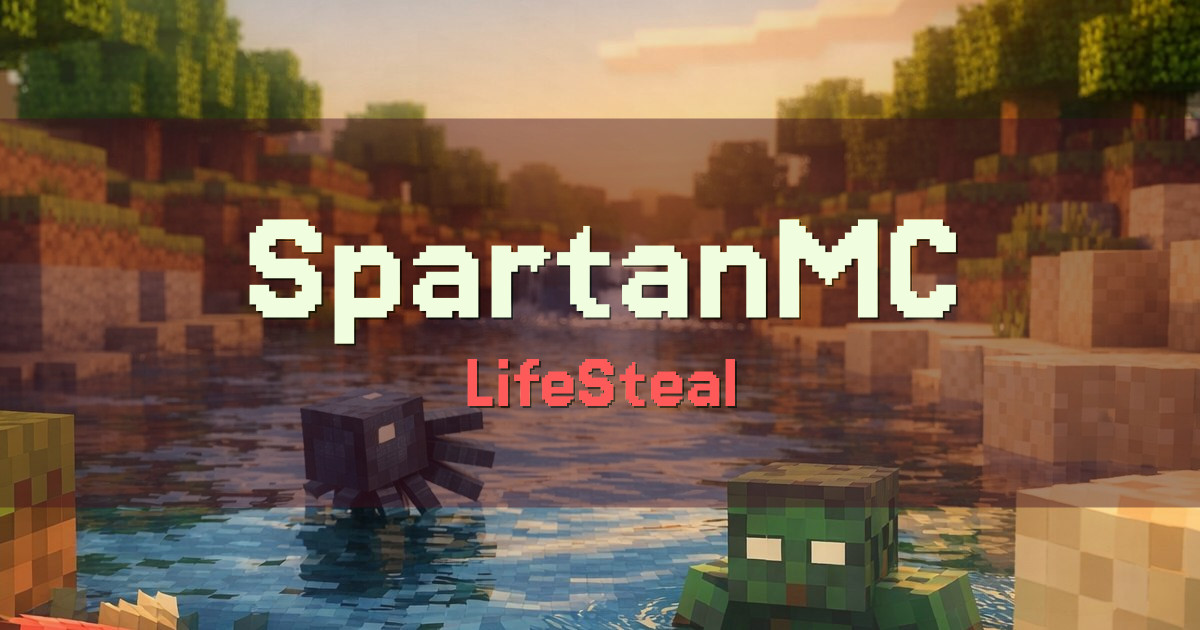 SpartanMC LifeSteal Minecraft server