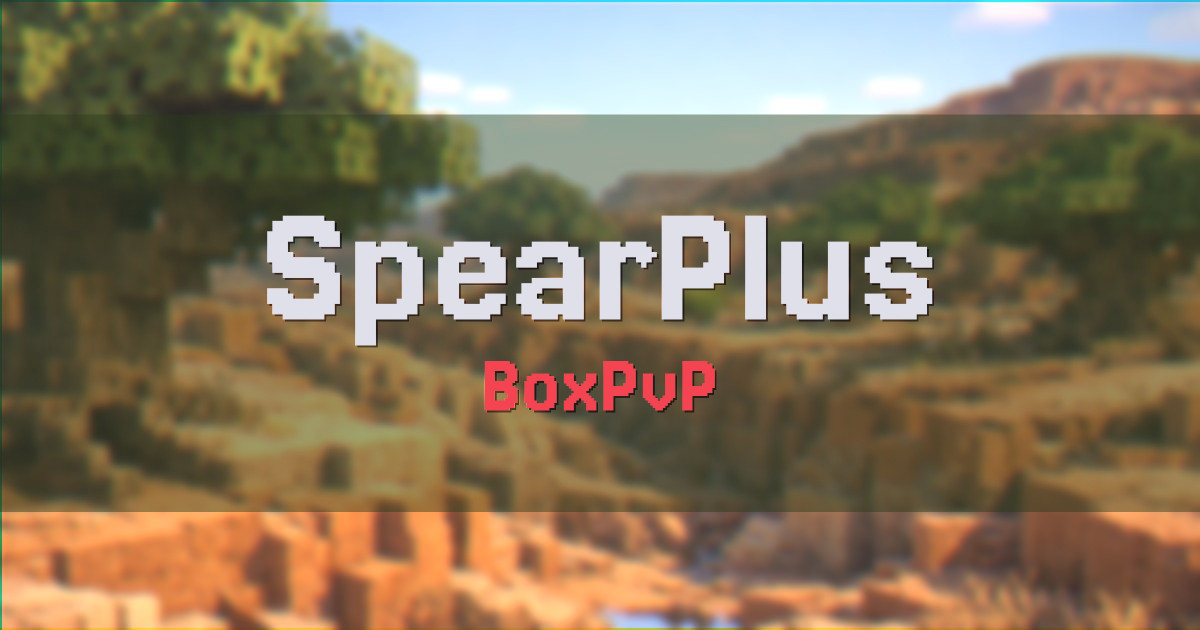 SpearPlus BoxPvP Minecraft server