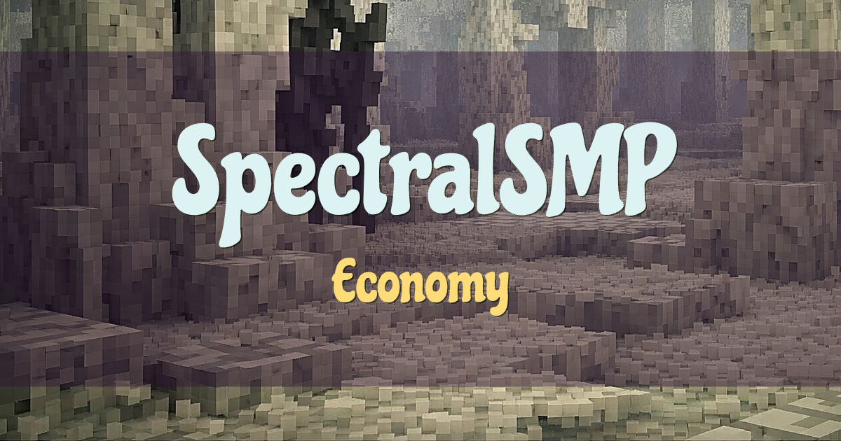 SpectralSMP Economy Minecraft server