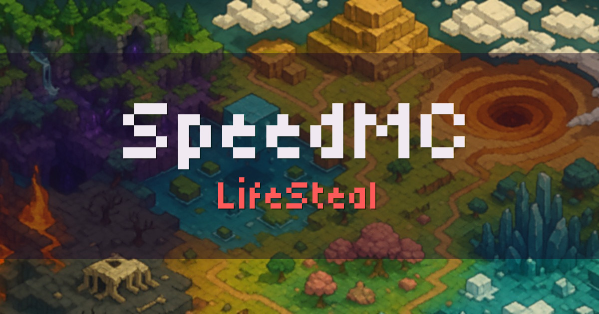 SpeedMC LifeSteal Minecraft server