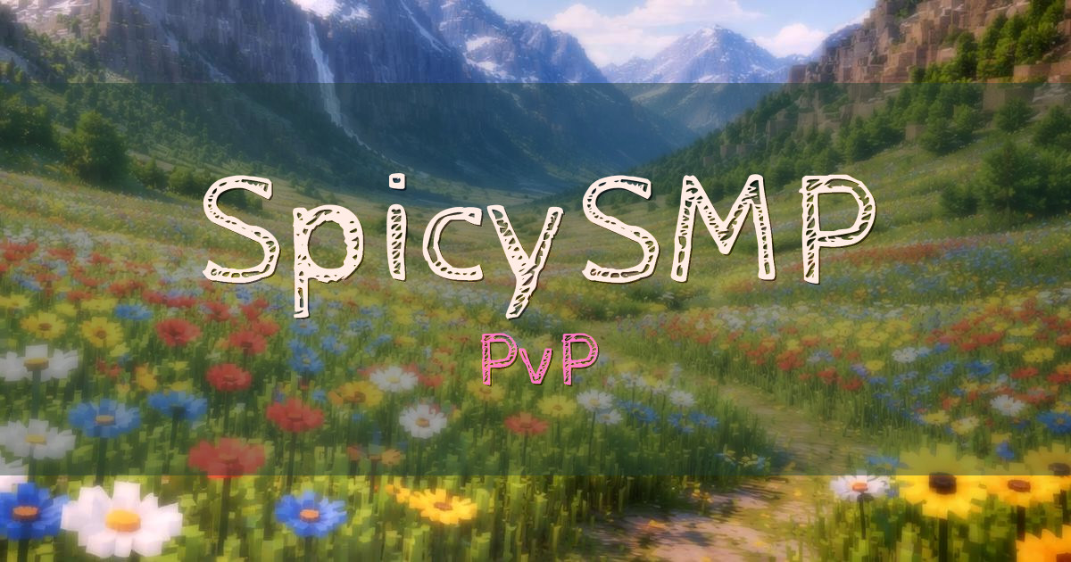 SpicySMP PvP Minecraft server