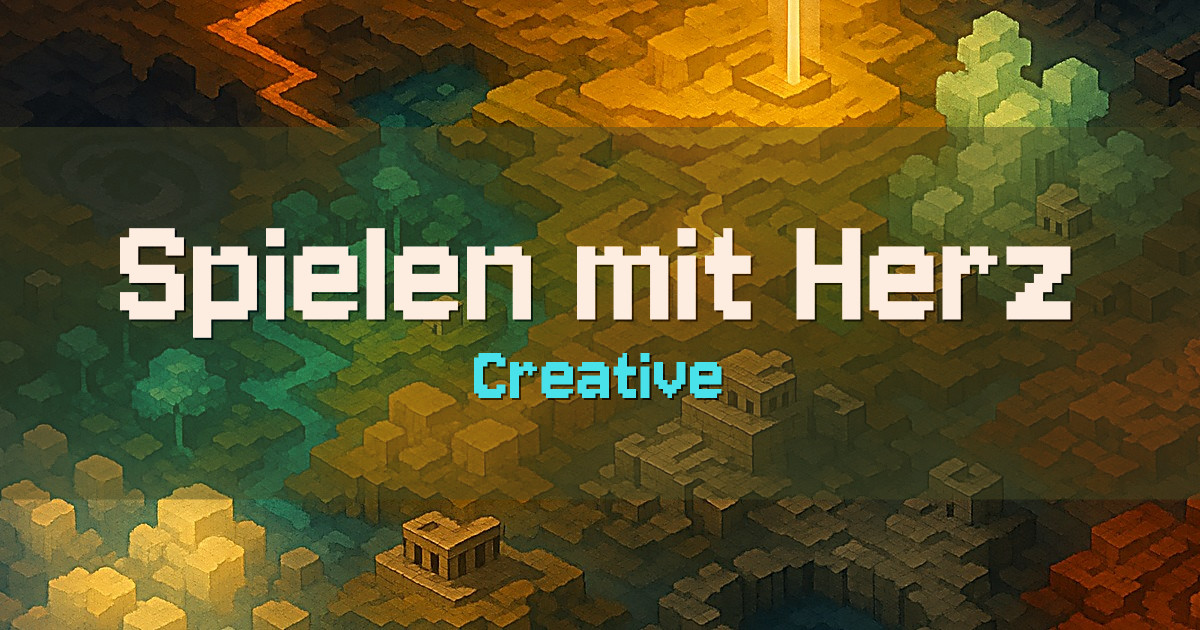Spielen mit Herz Creative Minecraft server