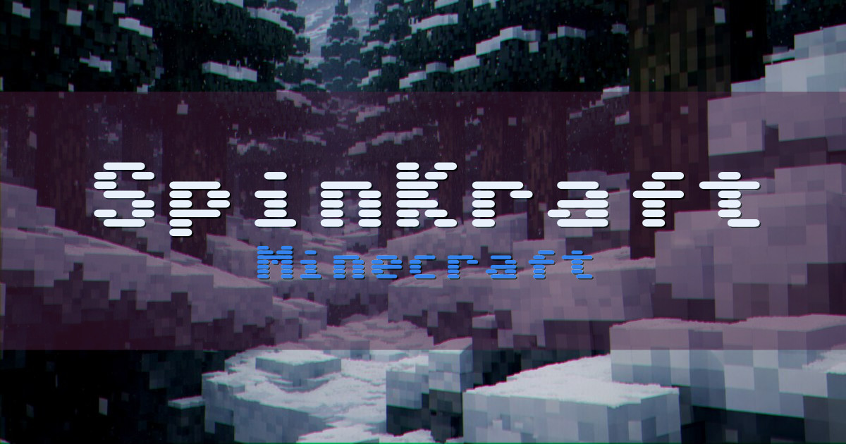 SpinKraft Minecraft server