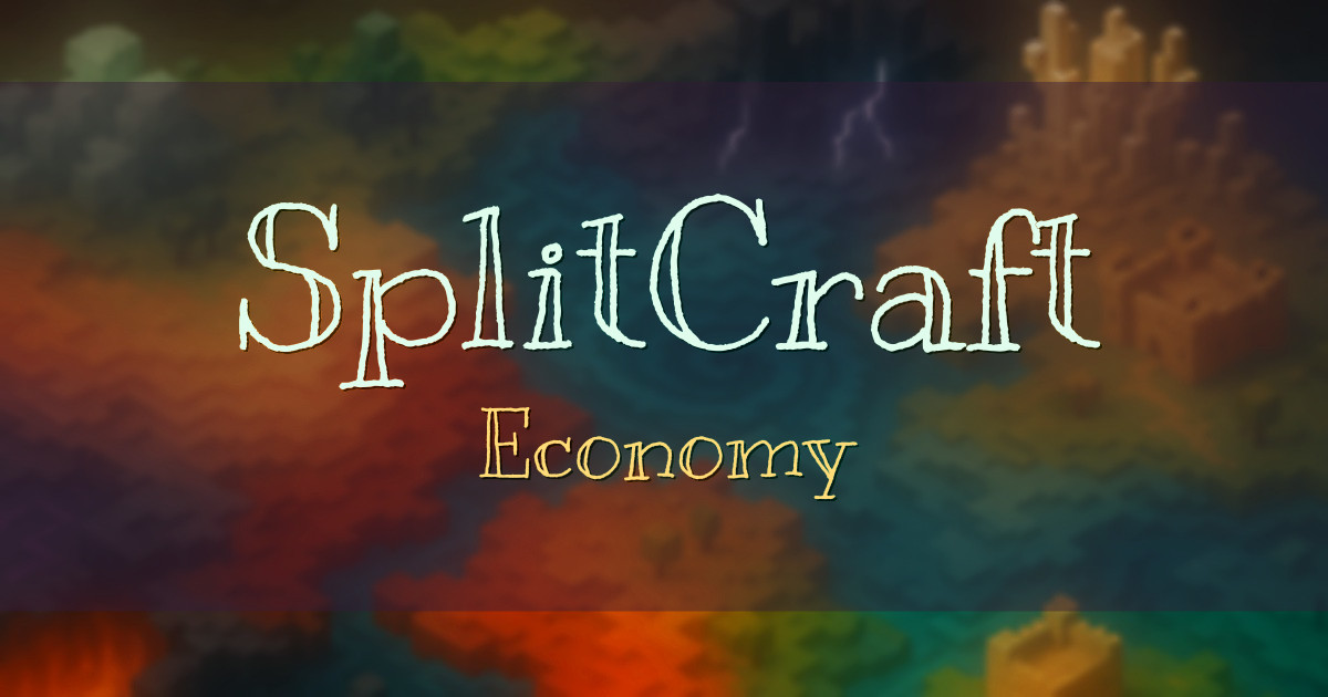 SplitCraft Economy Minecraft server