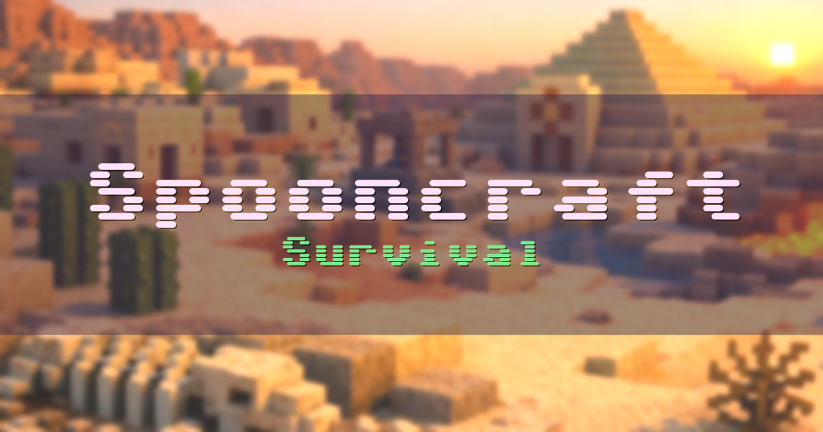 Spooncraft Survival Minecraft server
