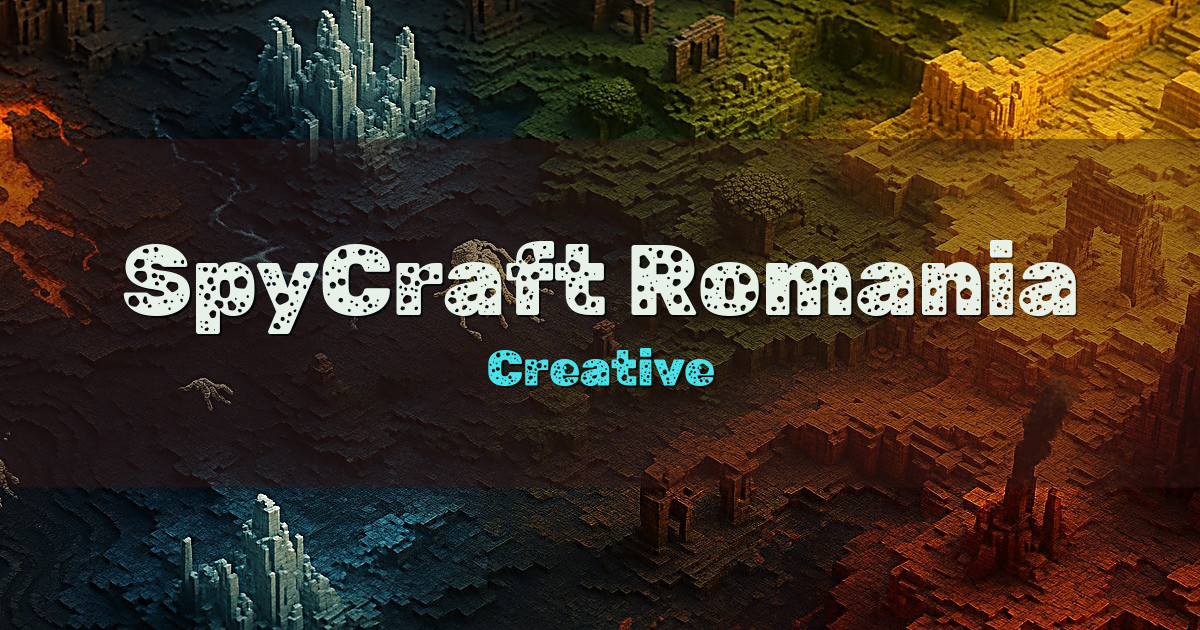 SpyCraft Romania Creative Minecraft server