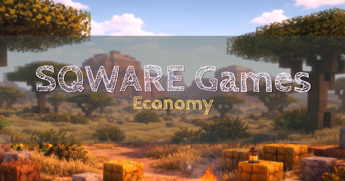 SQWARE Games Economy Minecraft server