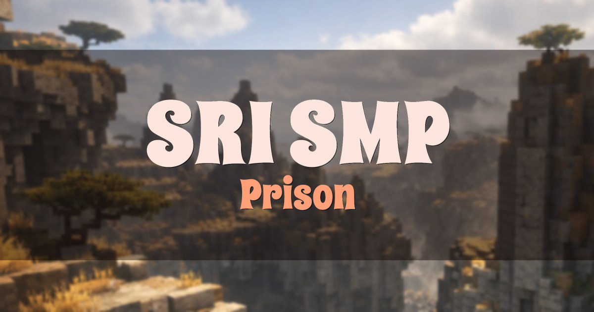SRI SMP Prison Minecraft server