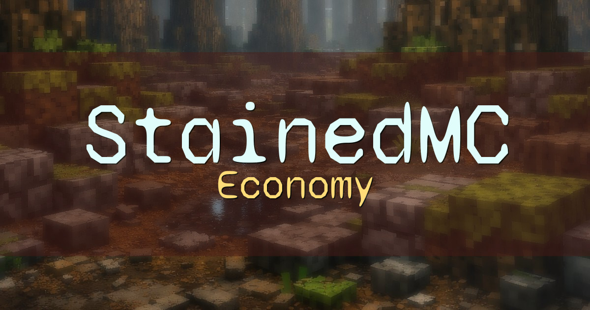 StainedMC Economy Minecraft server