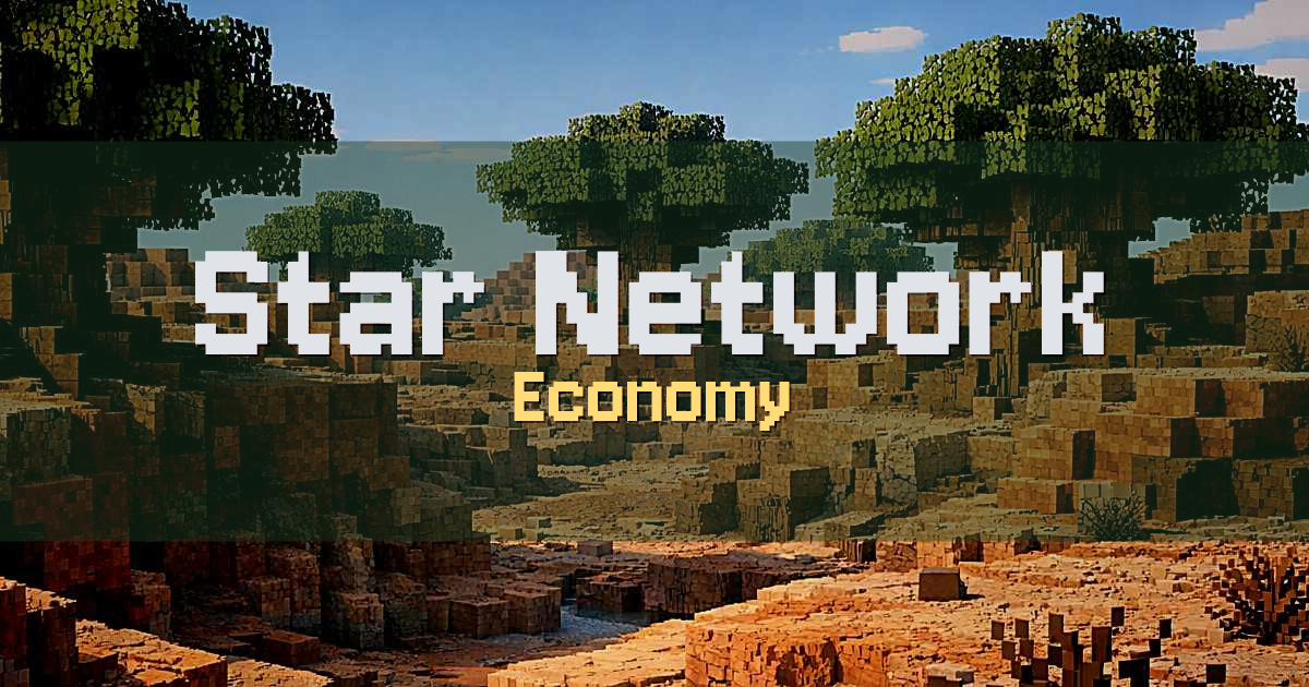 Star Network Economy Minecraft server