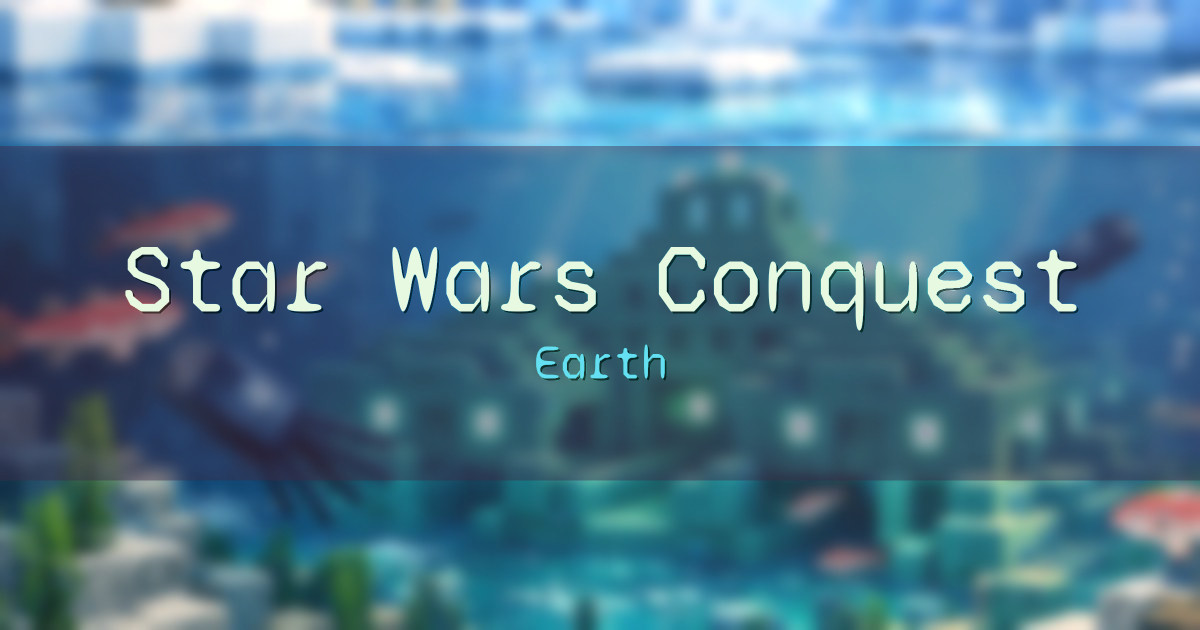 Star Wars Conquest Earth Minecraft server