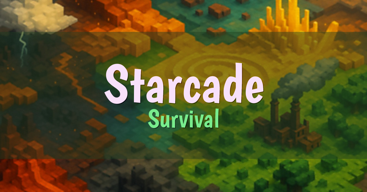 Starcade Survival Minecraft server