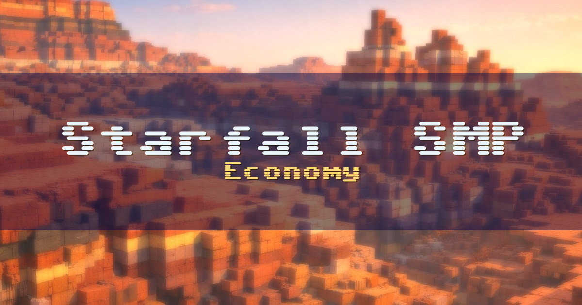 Starfall SMP Economy Minecraft server