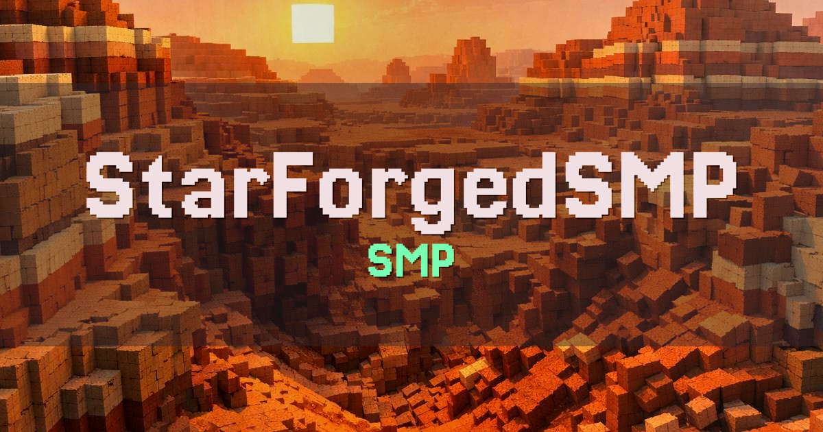 StarForgedSMP Minecraft server