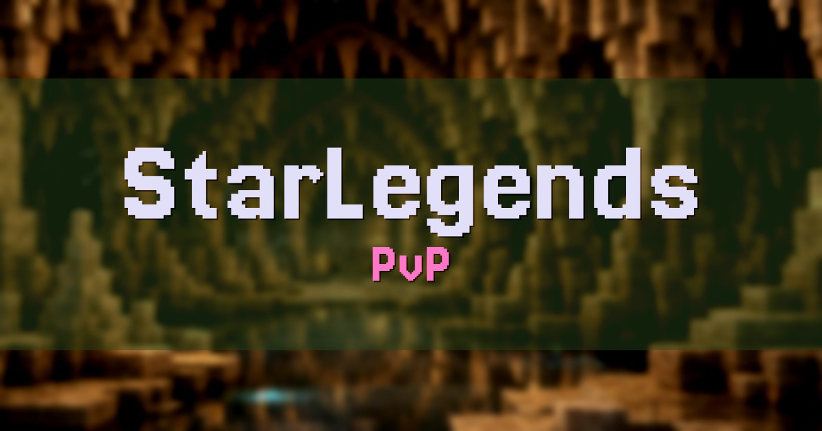 StarLegends PvP Minecraft server