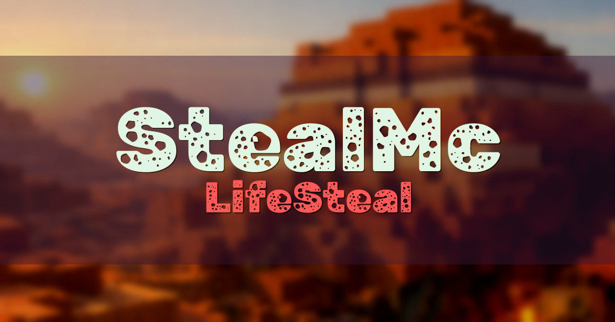 StealMc LifeSteal Minecraft server