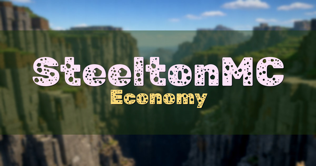 SteeltonMC Economy Minecraft server
