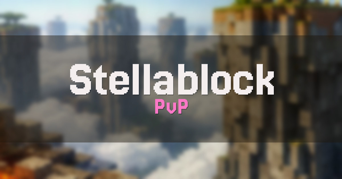 Stellablock PvP Minecraft server
