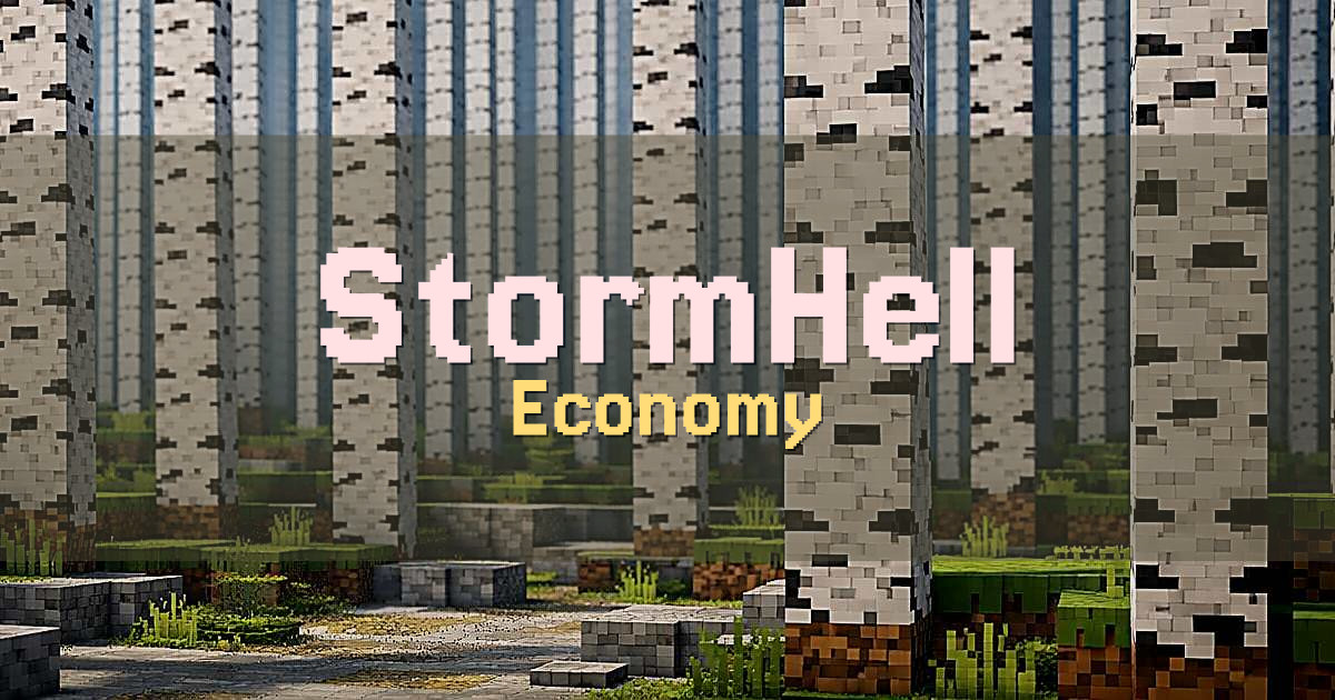 StormHell Economy Minecraft server