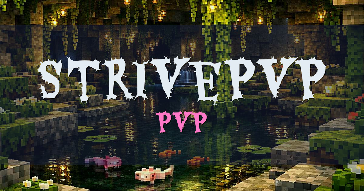 StrivePvP Skyblock Minecraft server