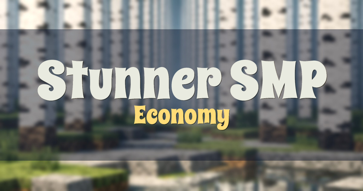 Stunner SMP Economy Minecraft server