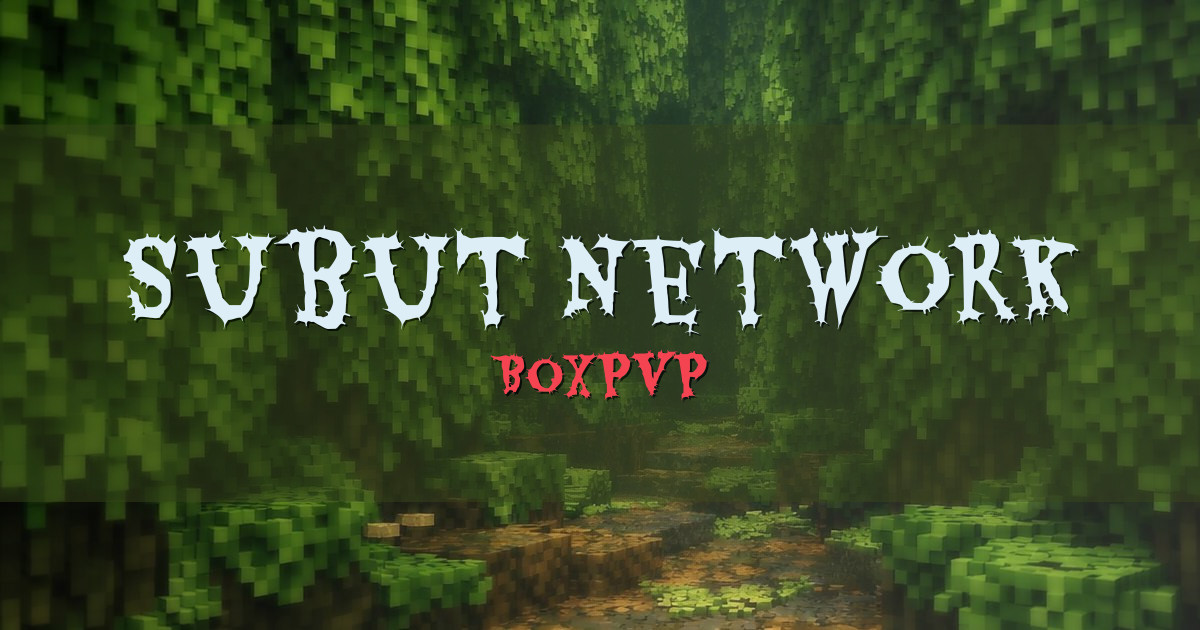 Subut Network BoxPvP Minecraft server