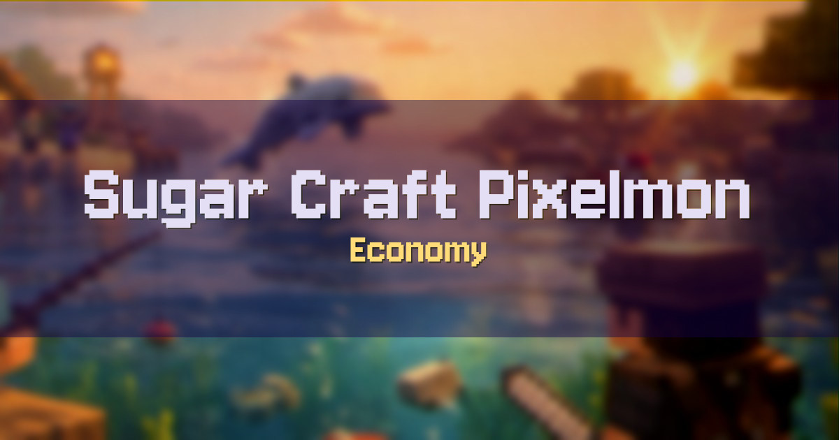 Sugar Craft Pixelmon Economy Minecraft server