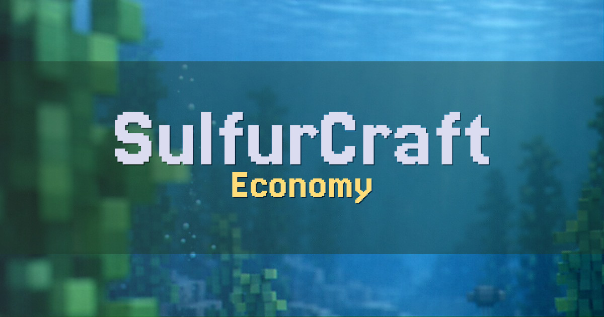 SulfurCraft Economy Minecraft server