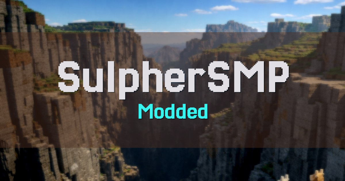 SulpherSMP Modded Minecraft server