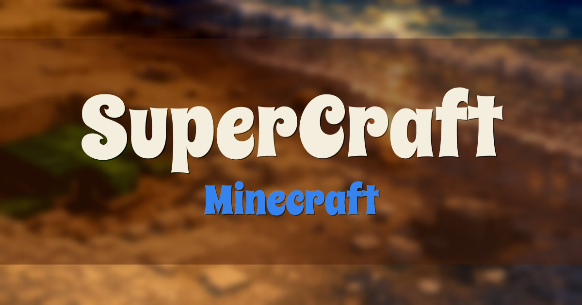 SuperCraft Minecraft server