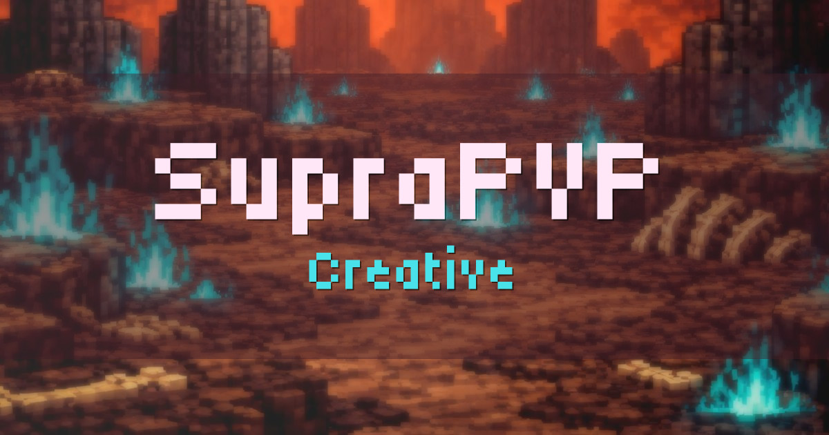SupraPVP Creative Minecraft server
