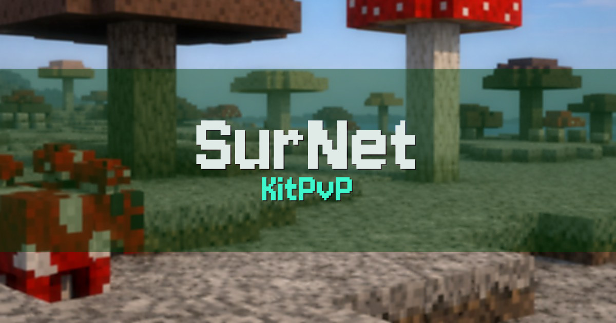 SurNet KitPvP Minecraft server