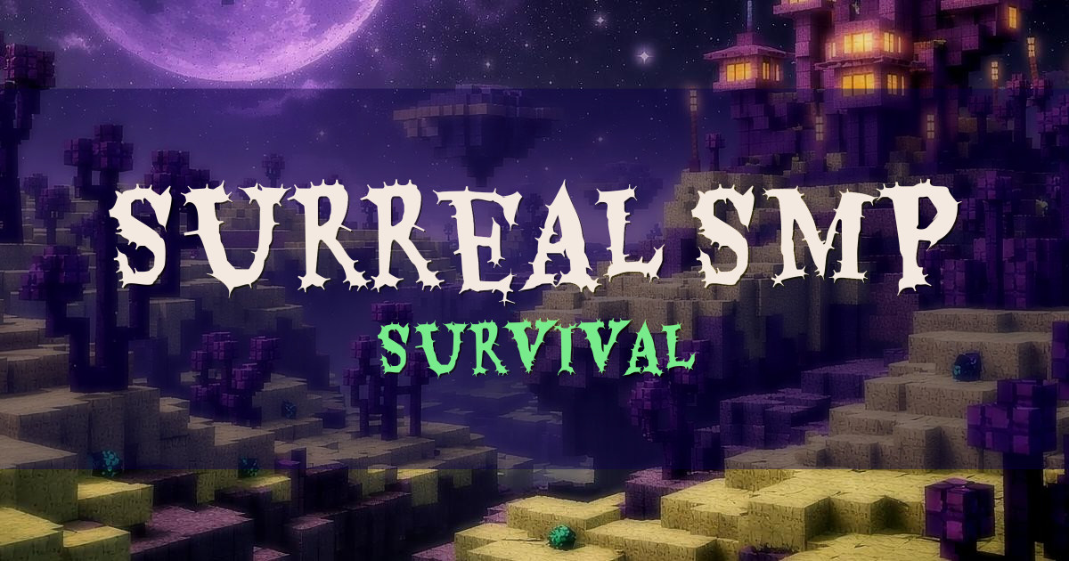 Surreal SMP Survival Minecraft server