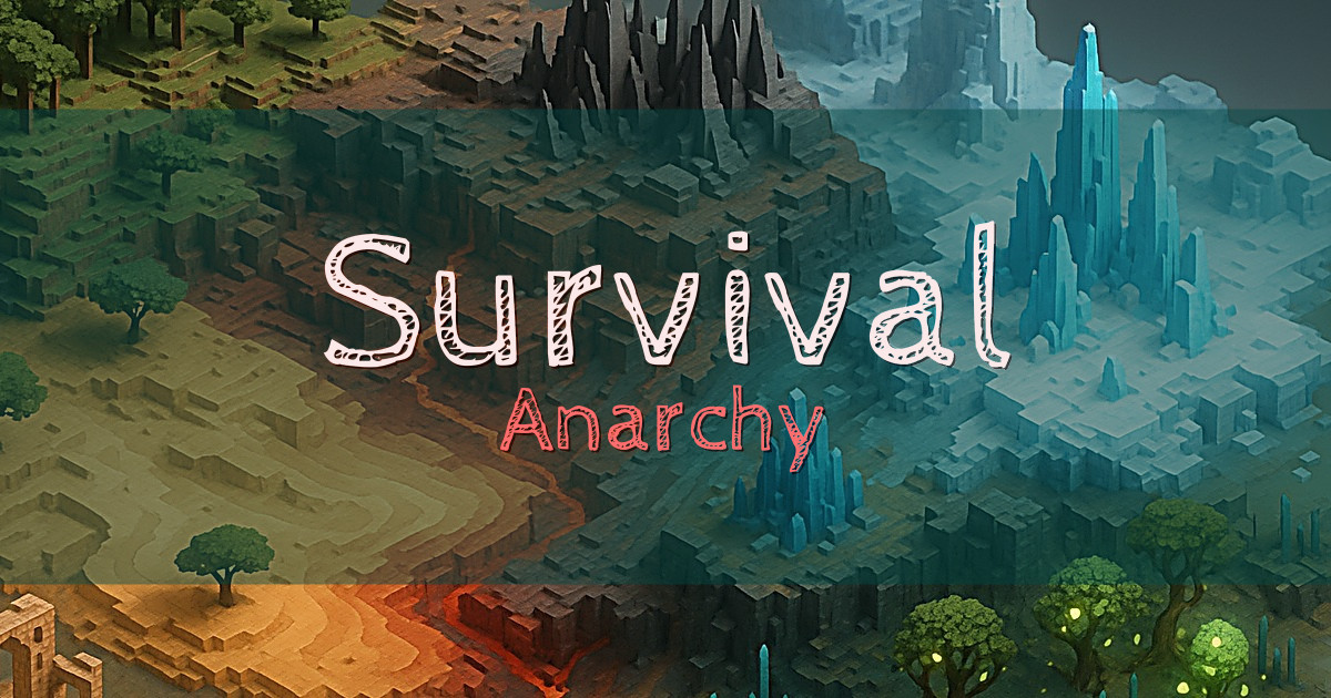 Survival Anarchy Minecraft server